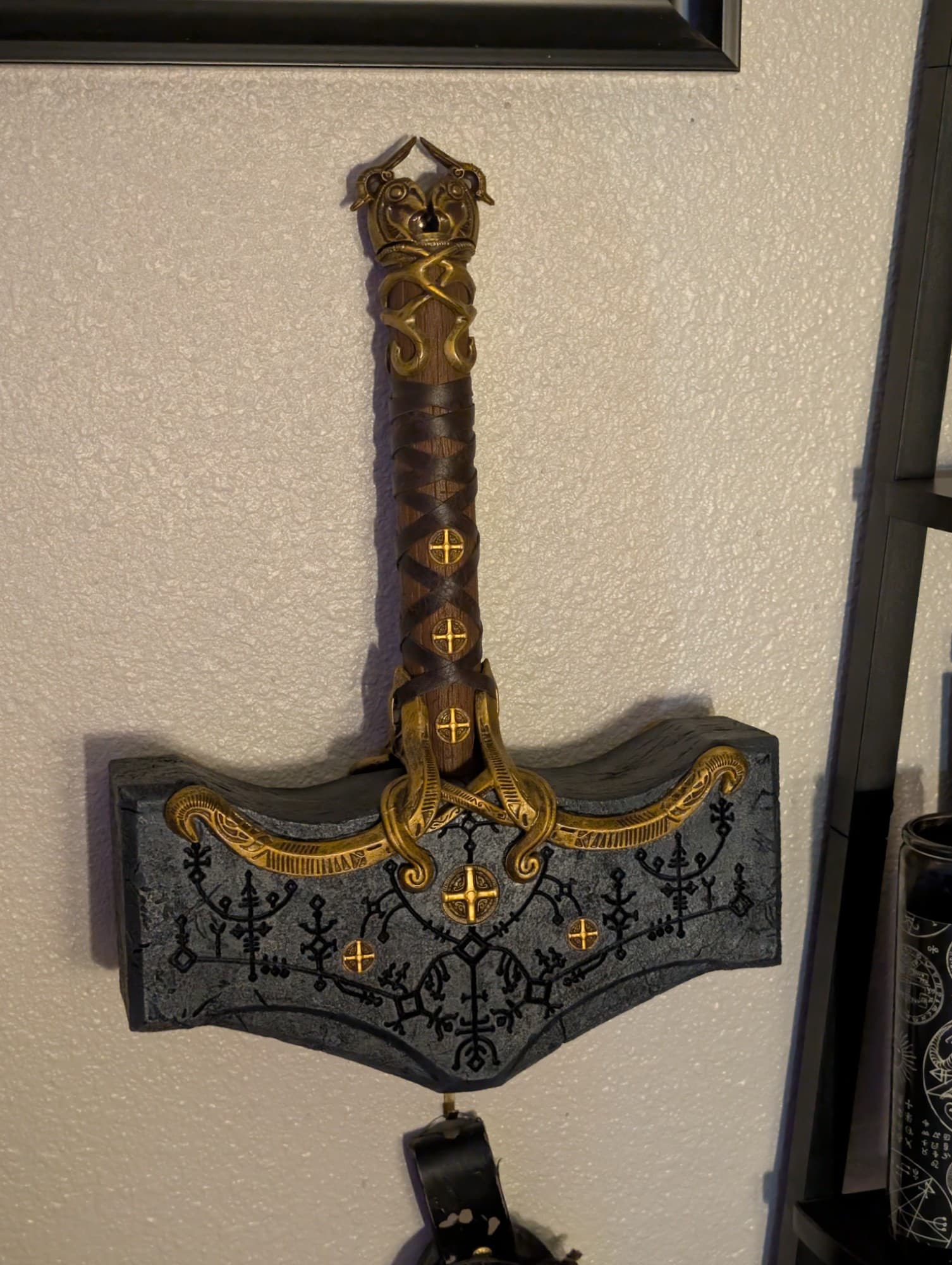 PlayStation God of War Ragnarök 16" Mjölnir Hammer Replica